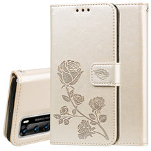 Load image into Gallery viewer, Rose Embossed Horizontal Flip PU Leather Case with Holder &amp; Card Slots &amp; Wallet, For Xiaomi Redmi Note 9 Pro, For Huawei P40, For Huawei P40 Lite, For Galaxy M31, For Galaxy A01
