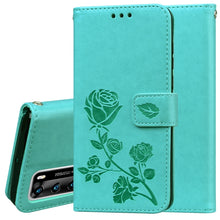 Load image into Gallery viewer, Rose Embossed Horizontal Flip PU Leather Case with Holder &amp; Card Slots &amp; Wallet, For Xiaomi Redmi Note 9 Pro, For Huawei P40, For Huawei P40 Lite, For Galaxy M31, For Galaxy A01