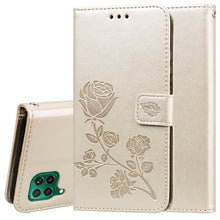 Load image into Gallery viewer, Rose Embossed Horizontal Flip PU Leather Case with Holder &amp; Card Slots &amp; Wallet, For Xiaomi Redmi Note 9 Pro, For Huawei P40, For Huawei P40 Lite, For Galaxy M31, For Galaxy A01