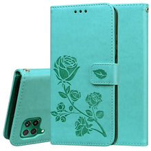 Load image into Gallery viewer, Rose Embossed Horizontal Flip PU Leather Case with Holder &amp; Card Slots &amp; Wallet, For Xiaomi Redmi Note 9 Pro, For Huawei P40, For Huawei P40 Lite, For Galaxy M31, For Galaxy A01