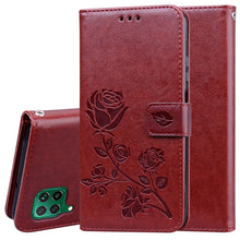 Load image into Gallery viewer, Rose Embossed Horizontal Flip PU Leather Case with Holder &amp; Card Slots &amp; Wallet, For Xiaomi Redmi Note 9 Pro, For Huawei P40, For Huawei P40 Lite, For Galaxy M31, For Galaxy A01