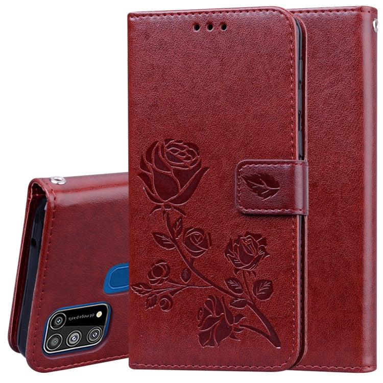 Rose Embossed Horizontal Flip PU Leather Case with Holder & Card Slots & Wallet, For Xiaomi Redmi Note 9 Pro, For Huawei P40, For Huawei P40 Lite, For Galaxy M31, For Galaxy A01