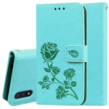 Load image into Gallery viewer, Rose Embossed Horizontal Flip PU Leather Case with Holder &amp; Card Slots &amp; Wallet, For Xiaomi Redmi Note 9 Pro, For Huawei P40, For Huawei P40 Lite, For Galaxy M31, For Galaxy A01