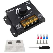 Load image into Gallery viewer, LED Controller Knob Hand Dimmer with terminal kit