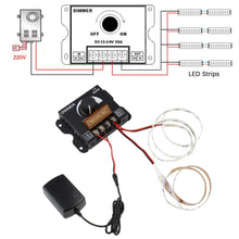 Load image into Gallery viewer, LED Controller Knob Hand Dimmer with terminal kit