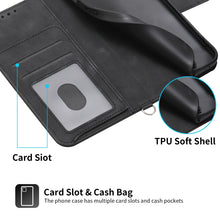Load image into Gallery viewer, Skin-feel Flowers Embossed Wallet Leather Phone Case, For iPhone 14, For iPhone 14 Plus, For iPhone 14 Pro, For iPhone 14 Pro Max