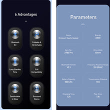 Load image into Gallery viewer, awei A780 Pro Wireless Stereo Headphones