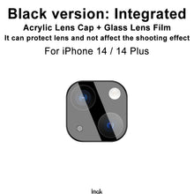 Load image into Gallery viewer, imak High Definition Integrated Glass Lens Film Black Version, For iPhone 14  / 14 Plus, For iPhone 14 Pro / 14 Pro Max