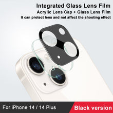 Load image into Gallery viewer, imak High Definition Integrated Glass Lens Film Black Version, For iPhone 14  / 14 Plus, For iPhone 14 Pro / 14 Pro Max