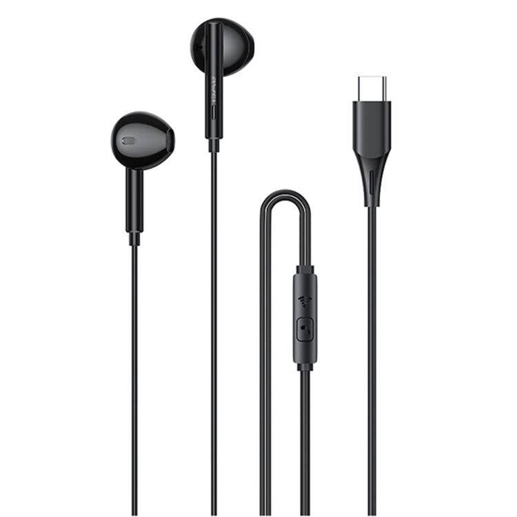 awei PC-1T 1.2m Mini Stereo Semi In-ear Earphones