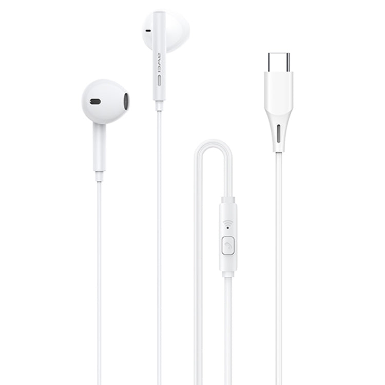 awei PC-1T 1.2m Mini Stereo Semi In-ear Earphones