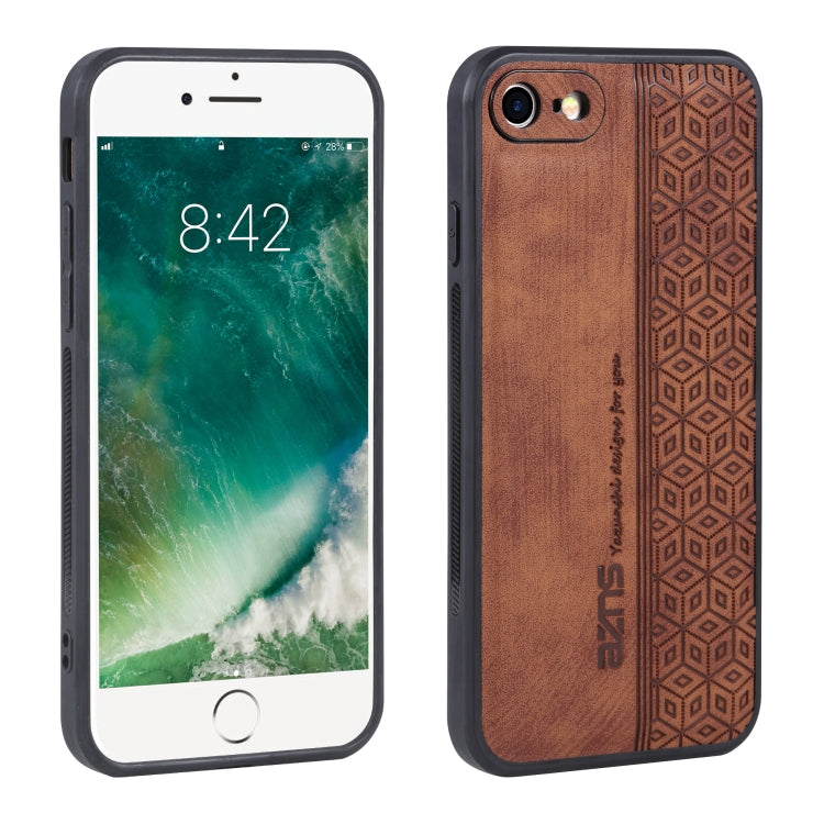 AZNS 3D Embossed Skin Feel Phone Case, For Samsung Galaxy Z Fold3 5G, For iPhone SE 2022 / SE 2020 / 8 / 7