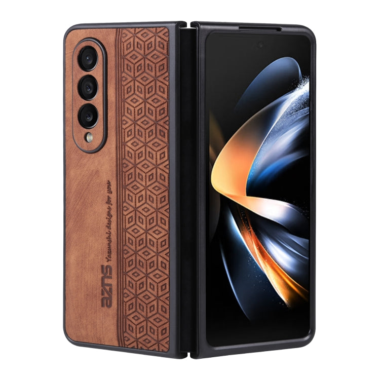 AZNS 3D Embossed Skin Feel Phone Case, For Samsung Galaxy Z Fold3 5G, For iPhone SE 2022 / SE 2020 / 8 / 7