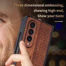 Load image into Gallery viewer, AZNS 3D Embossed Skin Feel Phone Case, For Samsung Galaxy Z Fold3 5G, For iPhone SE 2022 / SE 2020 / 8 / 7