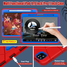 Load image into Gallery viewer, For iPad Air 11 2026 / 2025 / 2024 / Air 5 10.9 2022 / Air 4 10.9 2020 Shockproof Protective Tablet Case, For iPad Air 11 M3 2025 / Air 11 M2 2024 / Air 5 10.9 2022 / Air 4 10.9 2020