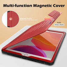 Load image into Gallery viewer, Multifunctional Tablet PC Protective Leather Case with Bracket &amp; Card Slots &amp; Pen Slot &amp; Wake-up / Sleep Function, For iPad 10.2, For iPad 9.7, For iPad Mini 5