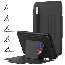 Load image into Gallery viewer, Multifunctional Tablet PC Protective Leather Case with Bracket &amp; Card Slots &amp; Pen Slot &amp; Wake-up / Sleep Function, For iPad 10.2, For iPad 9.7, For iPad Mini 5