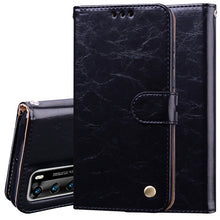 Load image into Gallery viewer, Business Style Oil Wax Texture Horizontal Flip Leather Case, with Holder &amp; Card Slots &amp; Wallet, For Xiaomi Redmi Note 9 Pro, For Huawei P40 Lite, For Huawei P40, For Galaxy M31