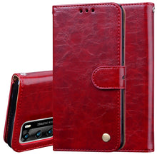 Load image into Gallery viewer, Business Style Oil Wax Texture Horizontal Flip Leather Case, with Holder &amp; Card Slots &amp; Wallet, For Xiaomi Redmi Note 9 Pro, For Huawei P40 Lite, For Huawei P40, For Galaxy M31