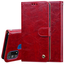 Load image into Gallery viewer, Business Style Oil Wax Texture Horizontal Flip Leather Case, with Holder &amp; Card Slots &amp; Wallet, For Xiaomi Redmi Note 9 Pro, For Huawei P40 Lite, For Huawei P40, For Galaxy M31