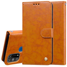 Load image into Gallery viewer, Business Style Oil Wax Texture Horizontal Flip Leather Case, with Holder &amp; Card Slots &amp; Wallet, For Xiaomi Redmi Note 9 Pro, For Huawei P40 Lite, For Huawei P40, For Galaxy M31
