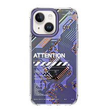 Load image into Gallery viewer, Mutural Modern Series Circuit Board Printed Phone Case, For iPhone 14, For iPhone 14 Pro, For iPhone 14 Pro Max