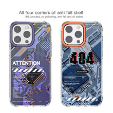 Load image into Gallery viewer, Mutural Modern Series Circuit Board Printed Phone Case, For iPhone 14, For iPhone 14 Pro, For iPhone 14 Pro Max