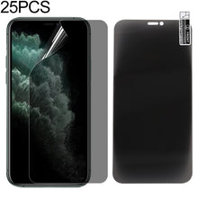 Load image into Gallery viewer, 25 PCS 0.1mm 2.5D Full Cover Anti-spy Screen Protector Explosion-proof Hydrogel Film, For iPhone 11 / XR (25 PCS), For iPhone 11 Pro / XS (25 PCS), For iPhone 11 Pro Max / XS Max (25 PCS)