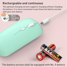 Load image into Gallery viewer, FOREV FVW312 1600dpi 2.4G Wireless Silent Portable Mouse, 2.4G(White), 2.4G(Black), 2.4G(Pink), 2.4G(Yellow), 2.4G(Mint Green), 2.4G(Dark Green), 2.4G(Blue), 2.4G(Purple)