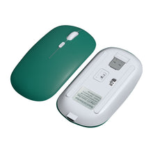 Load image into Gallery viewer, 1600dpi Bluetooth 2.4G Wireless Dual Mode Mouse, Bluetooth + 2.4G(White), Bluetooth + 2.4G(Black), Bluetooth + 2.4G(Pink), Bluetooth + 2.4G(Purple), Bluetooth + 2.4G(Yellow), Bluetooth + 2.4G(Blue), Bluetooth + 2.4G(Mint Green)                         ...
