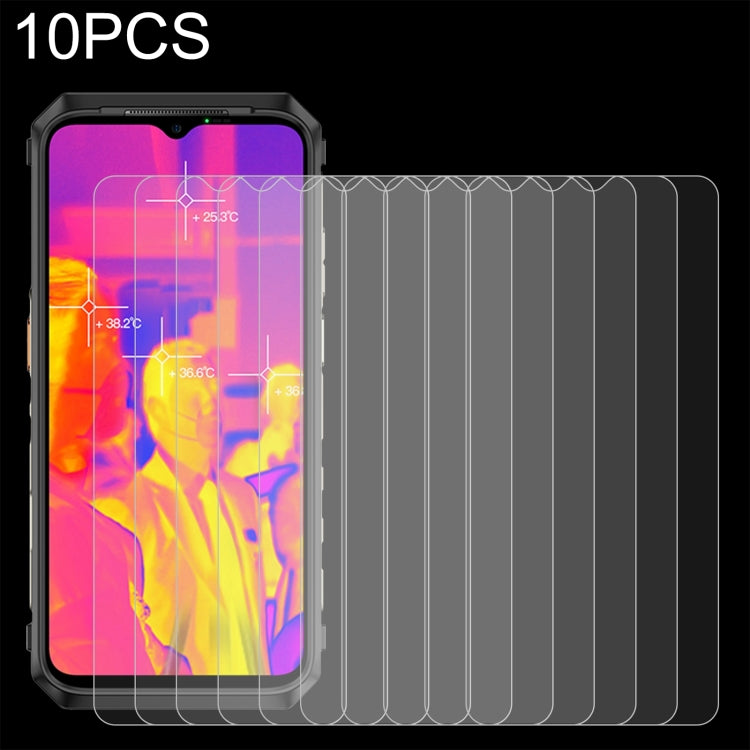 10pcs 0.26mm 9H 2.5D Tempered Glass Film, For Ulefone Power Armor 18T (10 PCS), For Ulefone Armor 17 Pro (10 PCS)