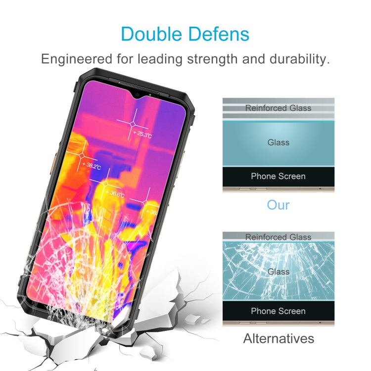 10pcs 0.26mm 9H 2.5D Tempered Glass Film, For Ulefone Power Armor 18T (10 PCS), For Ulefone Armor 17 Pro (10 PCS)