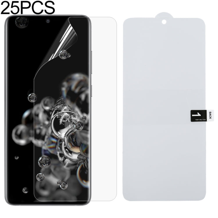 25 PCS Full Screen Protector Explosion-proof Hydrogel Film, For Galaxy A21, For Galaxy S20(25 PCS), For Galaxy S20+(25 PCS), For Galaxy S20 Ultra (25 PCS), For Galaxy Note 10 Lite (25 PCS), For Huawei P40, For Huawei P40 Pro (25 PCS)                   ...