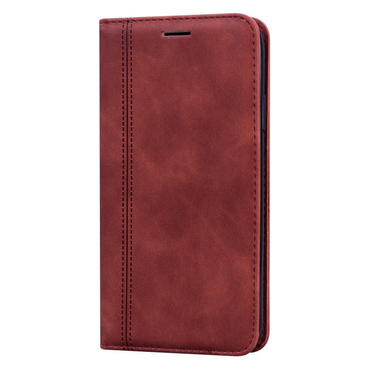 Frosted Business Magnetic Horizontal Flip PU Phone Case, For Xiaomi Poco X4 Pro 5G