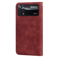 Load image into Gallery viewer, Frosted Business Magnetic Horizontal Flip PU Phone Case, For Xiaomi Poco X4 Pro 5G