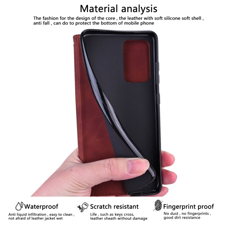 Frosted Business Magnetic Horizontal Flip PU Phone Case, For Xiaomi Poco X4 Pro 5G