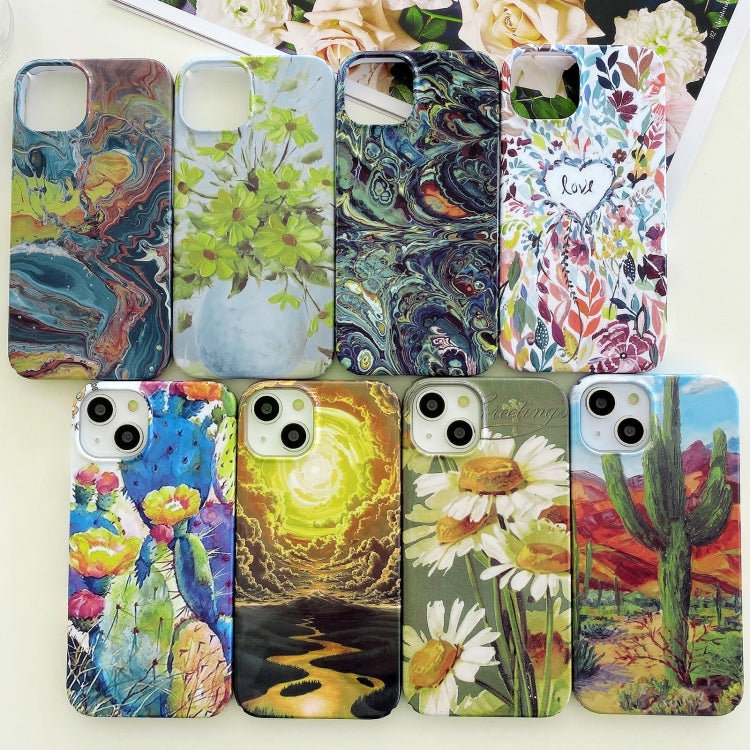 Varnishing Water Stick PC Phone Case, For iPhone 14, For iPhone 14 Plus, For iPhone 14 Pro, For iPhone 14 Pro Max, For iPhone 13, For iPhone 13 Pro