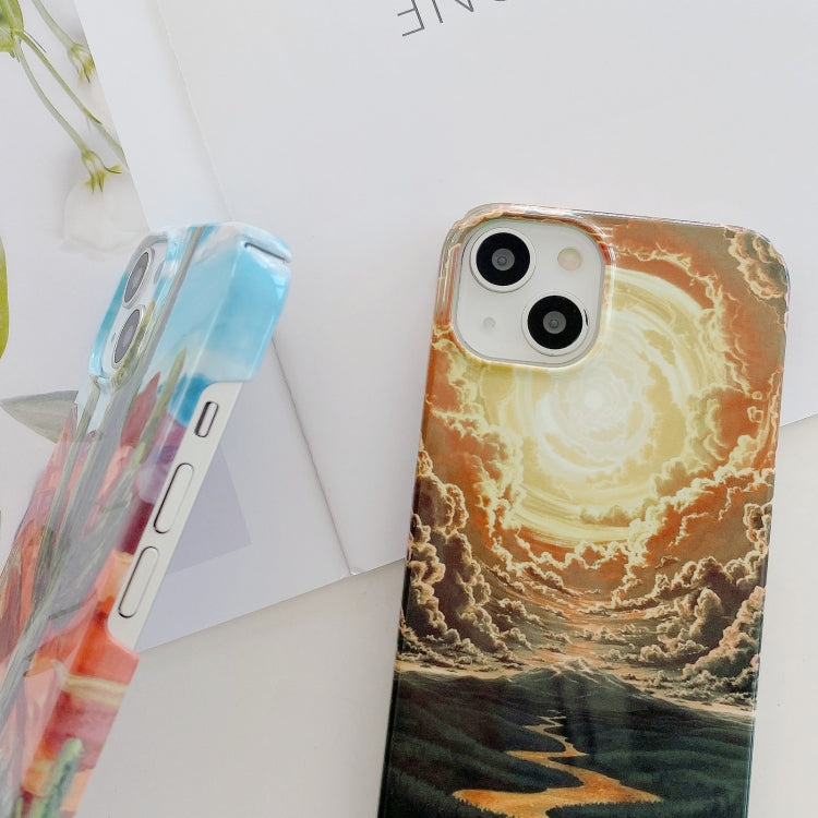 Varnishing Water Stick PC Phone Case, For iPhone 14, For iPhone 14 Plus, For iPhone 14 Pro, For iPhone 14 Pro Max, For iPhone 13, For iPhone 13 Pro