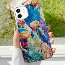 Load image into Gallery viewer, Varnishing Water Stick PC Phone Case, For iPhone 13 Pro Max, For iPhone 12, For iPhone 12 Pro, For iPhone 12 Pro Max