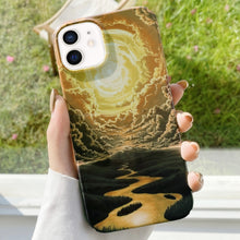 Load image into Gallery viewer, Varnishing Water Stick PC Phone Case, For iPhone 13 Pro Max, For iPhone 12, For iPhone 12 Pro, For iPhone 12 Pro Max