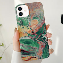 Load image into Gallery viewer, Varnishing Water Stick PC Phone Case, For iPhone 13 Pro Max, For iPhone 12, For iPhone 12 Pro, For iPhone 12 Pro Max
