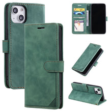 Load image into Gallery viewer, Skin Feel Anti-theft Brush Horizontal Flip Leather Phone Case, For iPhone 14, For iPhone 14 Plus, For iPhone 14 Pro, For iPhone 14 Pro Max