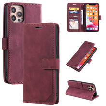 Load image into Gallery viewer, Skin Feel Anti-theft Brush Horizontal Flip Leather Phone Case, For iPhone 14, For iPhone 14 Plus, For iPhone 14 Pro, For iPhone 14 Pro Max