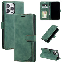 Load image into Gallery viewer, Skin Feel Anti-theft Brush Horizontal Flip Leather Phone Case, For iPhone 14, For iPhone 14 Plus, For iPhone 14 Pro, For iPhone 14 Pro Max