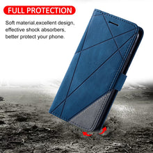 Load image into Gallery viewer, Skin Feel Splicing Leather Phone Case, For Xiaomi Redmi 10 Prime+ 5G, For Sony Xperia 1 IV, For Sony Xperia 10 IV, For Xiaomi Redmi Note 11T Pro 5G, For Xiaomi Poco M4 5G, For OPPO Find X5 Pro