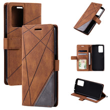 Load image into Gallery viewer, Skin Feel Splicing Leather Phone Case, For Xiaomi Redmi 10 Prime+ 5G, For Sony Xperia 1 IV, For Sony Xperia 10 IV, For Xiaomi Redmi Note 11T Pro 5G, For Xiaomi Poco M4 5G, For OPPO Find X5 Pro