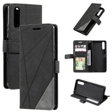 Load image into Gallery viewer, Skin Feel Splicing Leather Phone Case, For Xiaomi Redmi 10 Prime+ 5G, For Sony Xperia 1 IV, For Sony Xperia 10 IV, For Xiaomi Redmi Note 11T Pro 5G, For Xiaomi Poco M4 5G, For OPPO Find X5 Pro