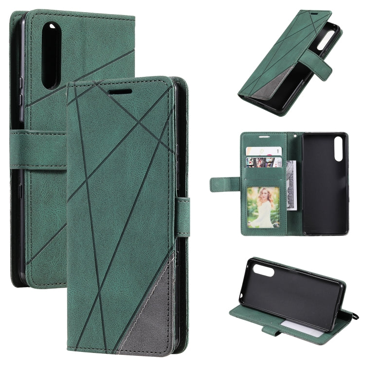 Skin Feel Splicing Leather Phone Case, For Xiaomi Redmi 10 Prime+ 5G, For Sony Xperia 1 IV, For Sony Xperia 10 IV, For Xiaomi Redmi Note 11T Pro 5G, For Xiaomi Poco M4 5G, For OPPO Find X5 Pro