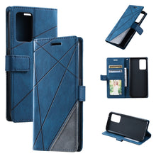 Load image into Gallery viewer, Skin Feel Splicing Leather Phone Case, For Xiaomi Redmi 10 Prime+ 5G, For Sony Xperia 1 IV, For Sony Xperia 10 IV, For Xiaomi Redmi Note 11T Pro 5G, For Xiaomi Poco M4 5G, For OPPO Find X5 Pro