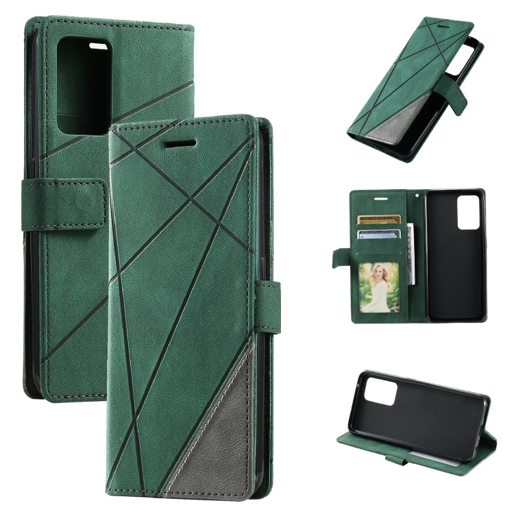 Skin Feel Splicing Leather Phone Case, For Xiaomi Redmi 10 Prime+ 5G, For Sony Xperia 1 IV, For Sony Xperia 10 IV, For Xiaomi Redmi Note 11T Pro 5G, For Xiaomi Poco M4 5G, For OPPO Find X5 Pro